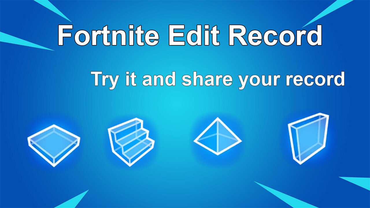 Fortnite Record, Try it and share your record.