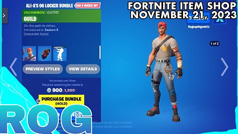 “NEW” ALI-A & LAZARBEAM’S OG LOCKER BUNDLES ARE HERE! FORTNITE ITEM SHOP (November 21, 2023)