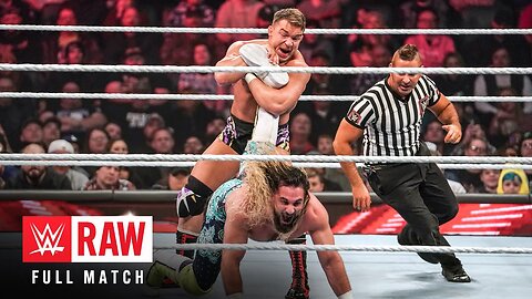 FULL MATCH — Rollins vs. Gable — Elimination Chamber Qualifying_ Raw, Jan. 30, 2023