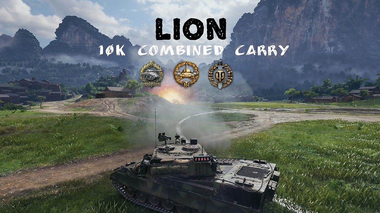 World of Tanks | Lion | 9.4k Damage (10k Combined) Carry