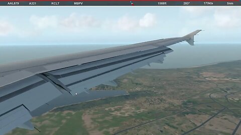 Landing on Providenciales