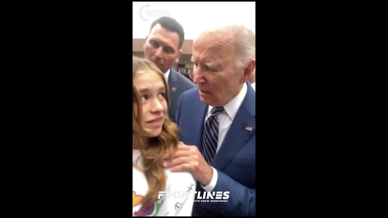 Joe Biden being a lil creepy 10/14/2022