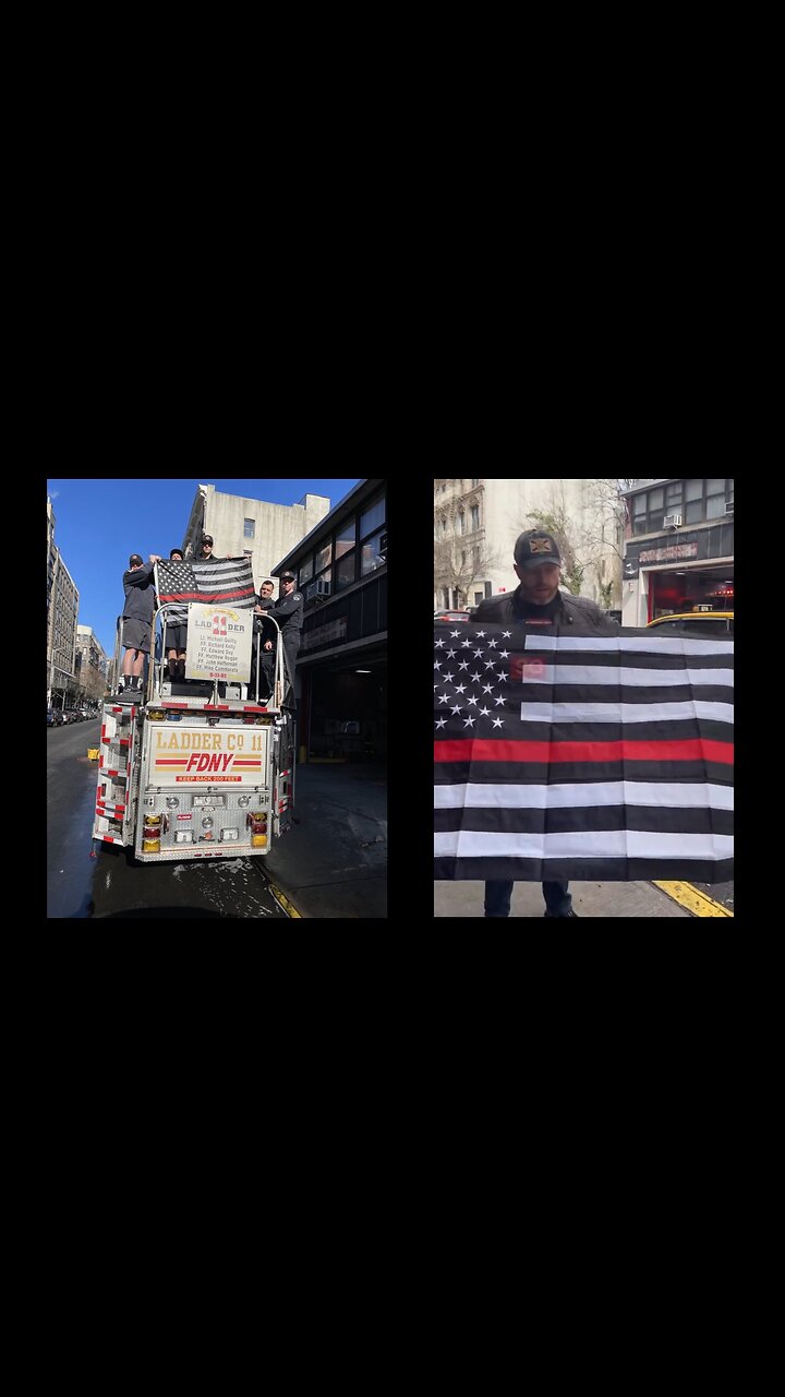 God bless the FDNY🚒 The THIN RED LINE is BACK!! | DC Draino