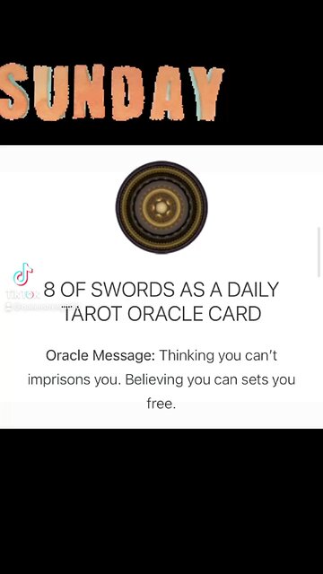 Oracle Reading for Sunday!!!