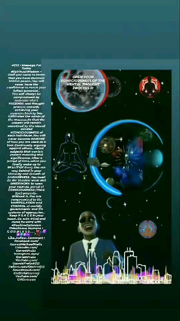 ▪︎OPEN YOUR CONSCIOUSNESS OF THE MENTAL THOUGHT PROCESS▪︎