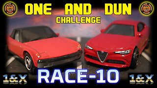 RACE-10 - 1&X CHALLENGE - Die Cast Racing