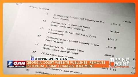 Georgia Grand Jury Tainted by Pre-emptive Trump Indictment Leak | TIPPING POINT 🟧
