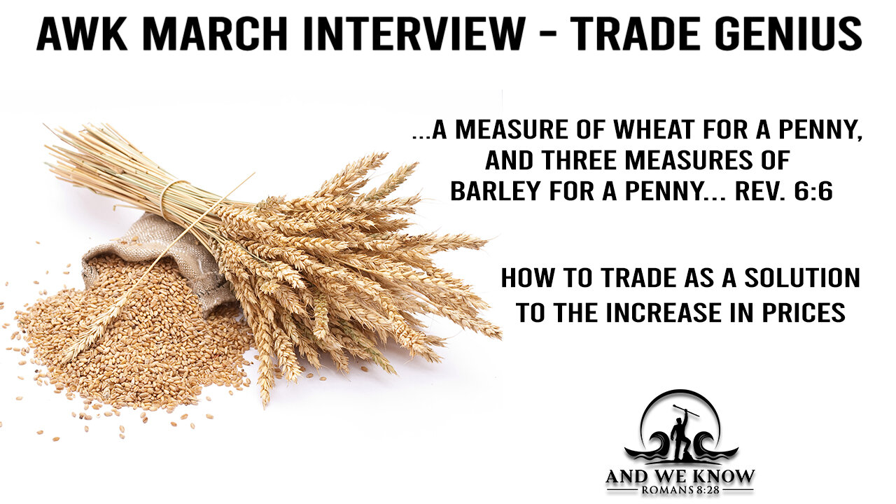 AWK MARCH Interview w/ Bob: Amazing insight on Worldwide events, Biblical insight on Crypto