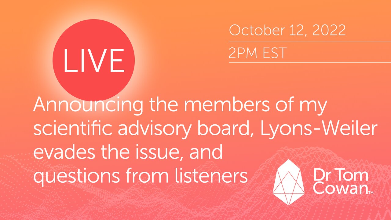 Live Webinar from October 12th, 2022
