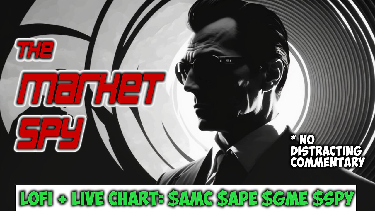 Silent Market Watch: Live $AMC, $APE, $GME, $SPY Charts with Lofi Music