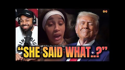 Cardi B responds FOOLISHLY on Instagram Live after Trump's election victory!