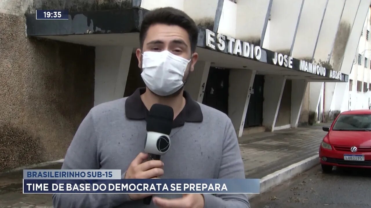 Copa brasileirinho Sub-15: Time de base do Democrata se prepara