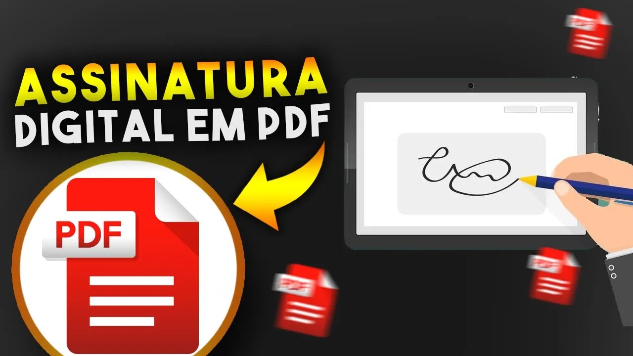 Como CRIAR e INSERIR ASSINATURA DIGITAL em documentos PDF