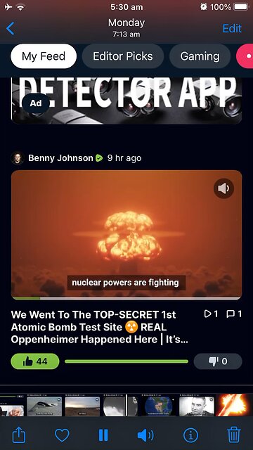 Who s got nuclear powers Benny Johnson