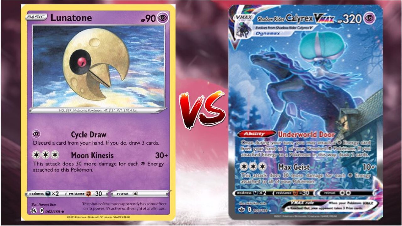 Pokemon TCG Online Solrock Lunatone VS Shadow Rider Calyrex VMAX!!