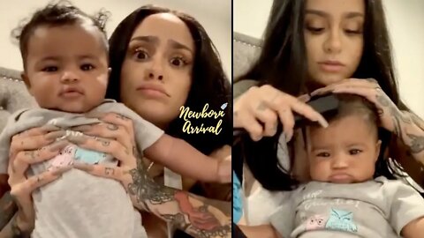 Kehlani Teaches Daughter Adeya How To Sing! 🎶