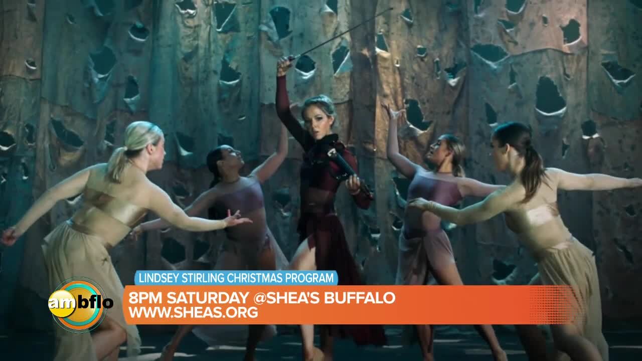 Lindsey Stirling's Christmas Program is coming to Shea’s this Saturday