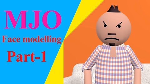 Blender- Make joke of project in Hindi | face modelling PART - 1