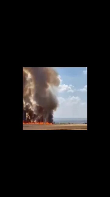 More Wheat Fields Being Burnt - July 2022