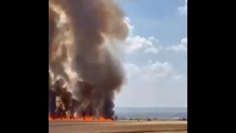 More Wheat Fields Being Burnt - July 2022