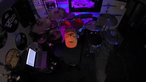 On With The Show, Motley Crue Drum Cover ( Freestyled This One)