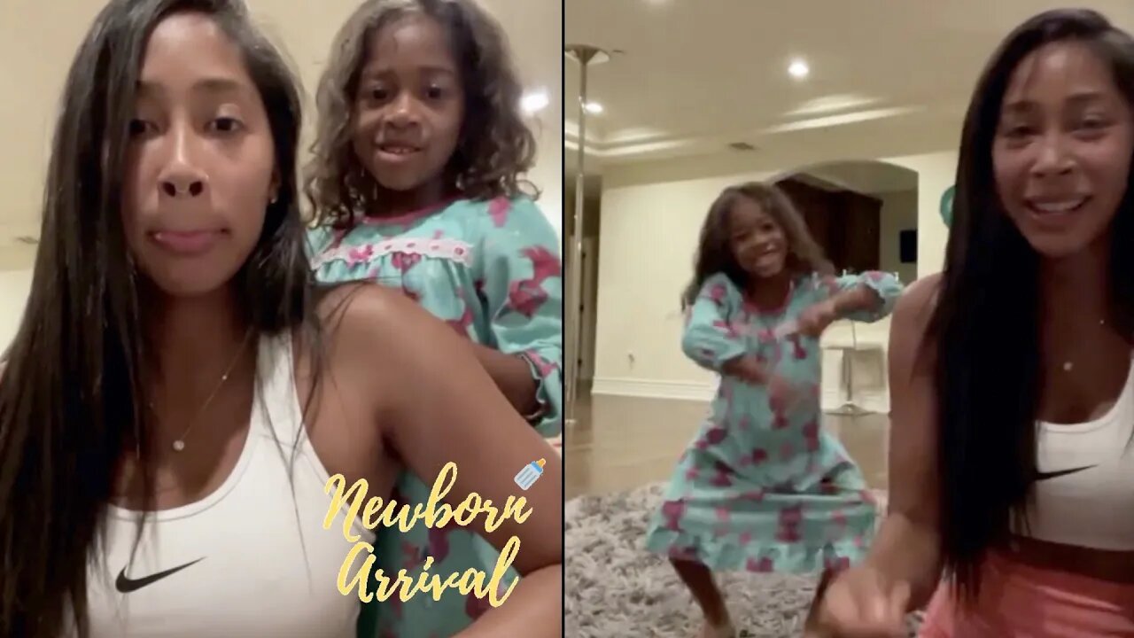 Omarion & Apryl Jones Daughter A'mei Shows Mommy Her New Dance Moves! 💃🏾