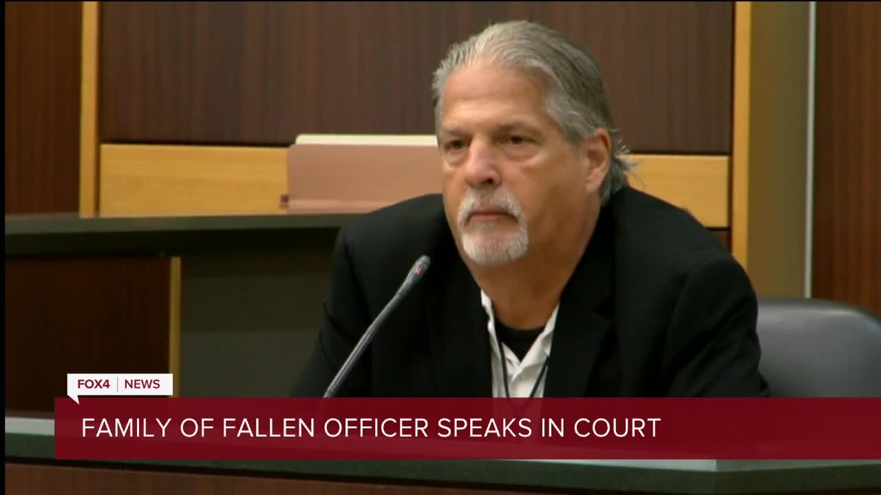 Fallen officers family speaks out in Desmaret Trial