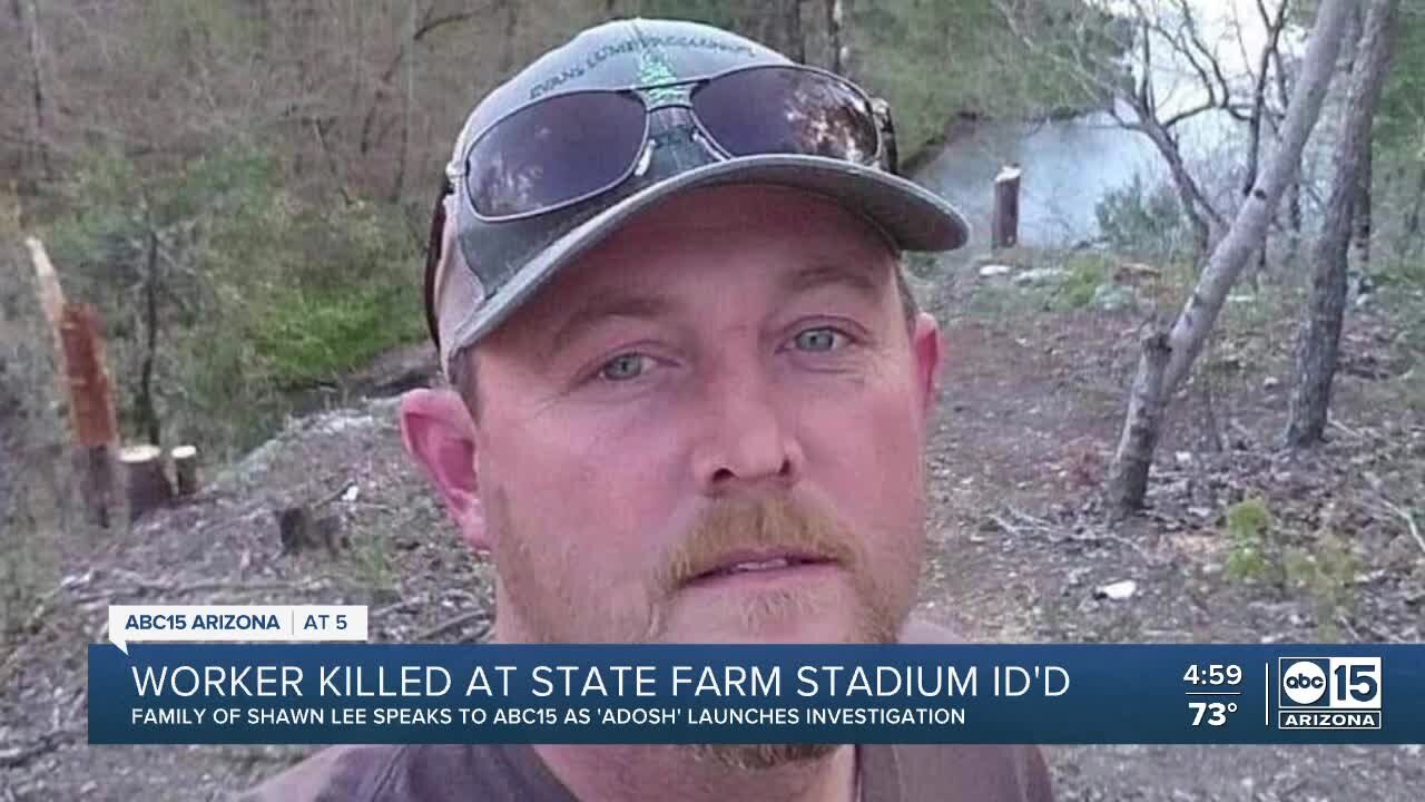 Worker killed at State Farm Stadium identified