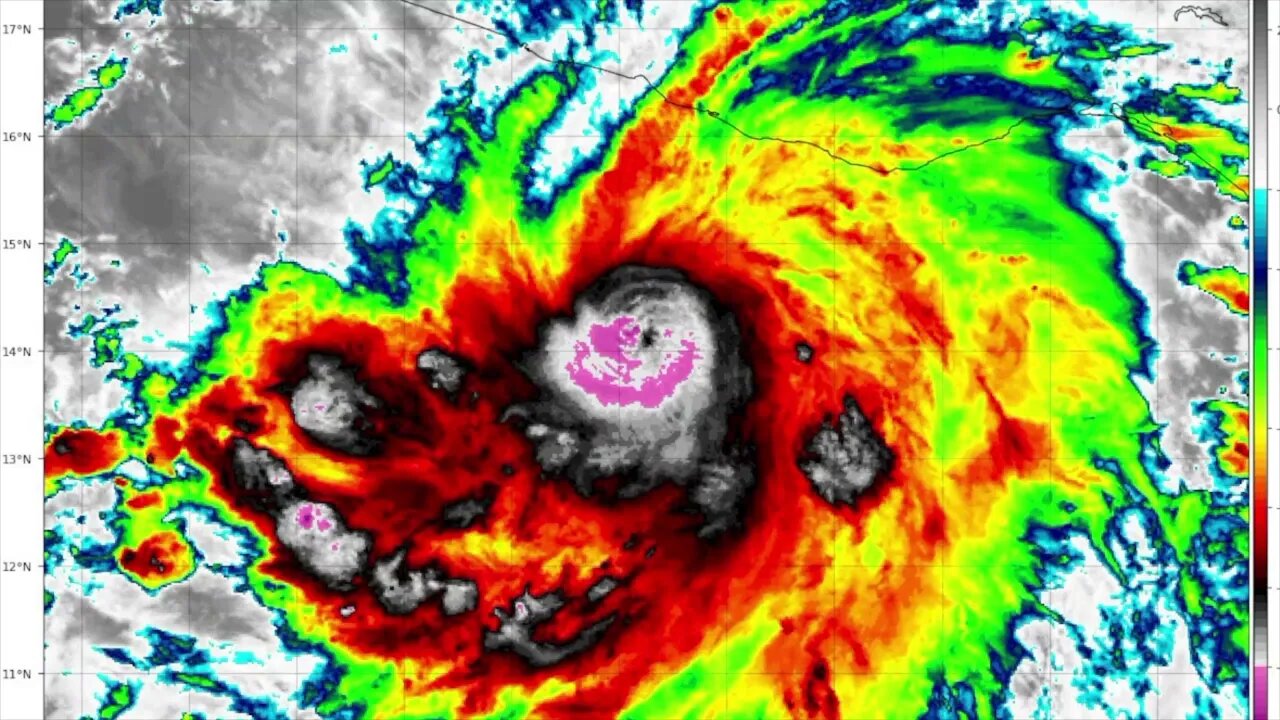 Category 5 Hurricane Discussion and a picture of Hurricane AGATHA at present