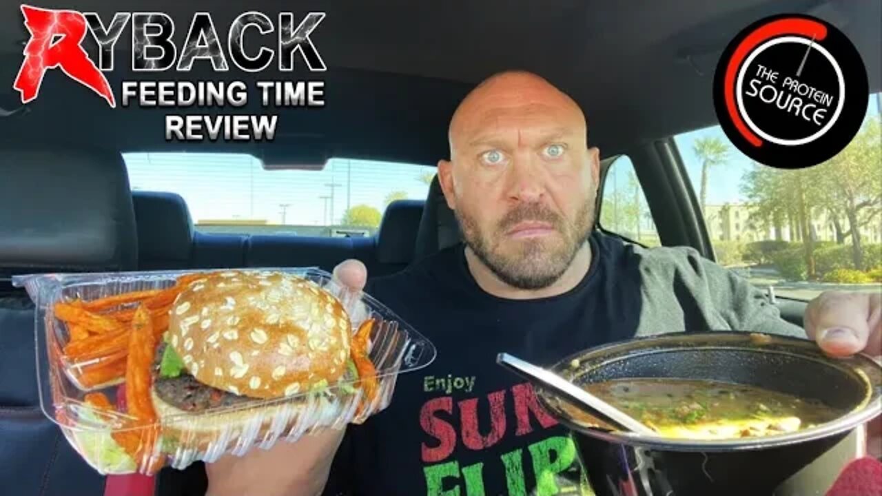 The Protein Source Burger and Chili Review w/ Random Kung Fu Exhibition Ryback Feeding Time