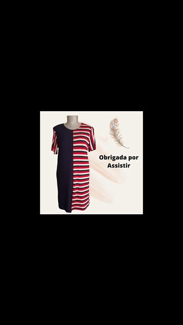 Vestido elegante com modelagem #shorts