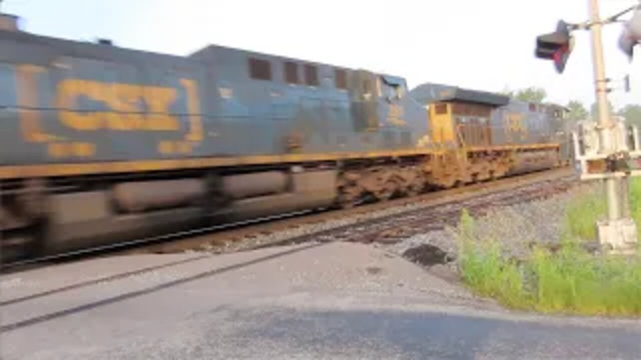 CSX Train Meet from Sterling, Ohio August 26, 2021