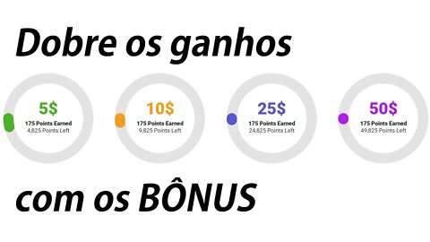 Loot Up falando sobre bonificação e pontos extras