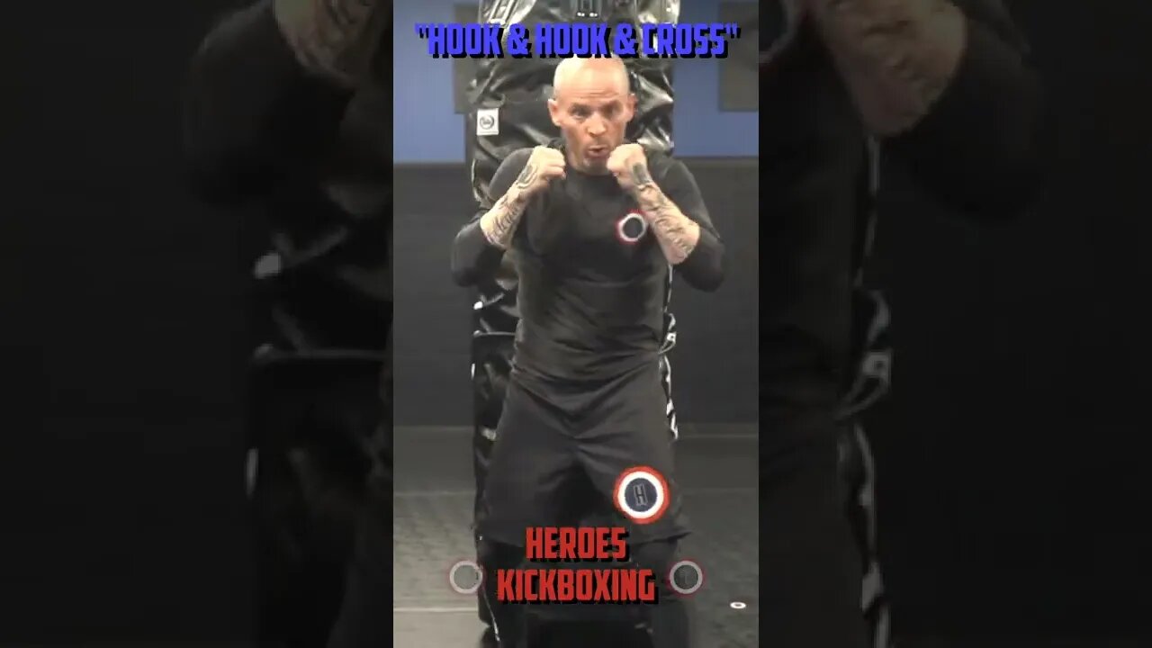 Heroes Training Center | Kickboxing & MMA "How To Throw A Hook & Hook & Cross" | #Shorts