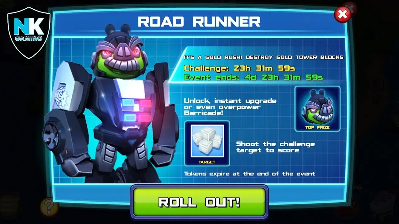 Angry Birds Transformers 2.0 - Road Runner - Day 2 - Featuring Motormaster