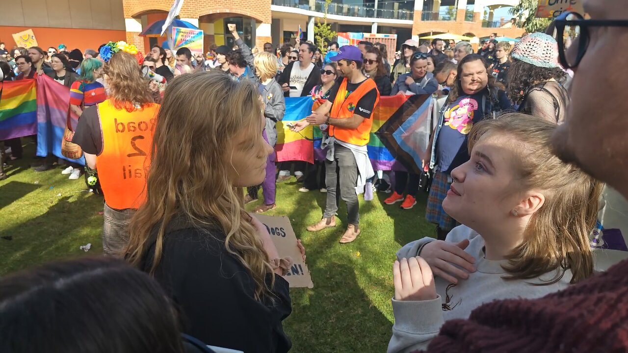 Drag Queen Story Hour Protest - Maylands Public Library - Western Australia 17/06/2023