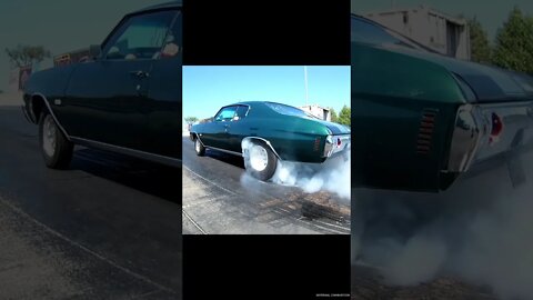 800hp+ 1971 Chevelle SS at the Drag Strip