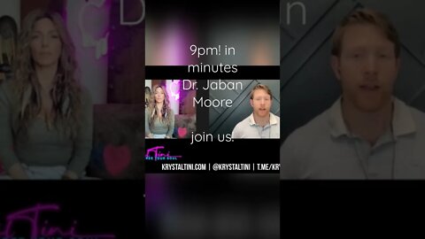 Krystal Tini TV welcomes Dr. Jaban Moore! "WE ARE WHAT’S NEXT."