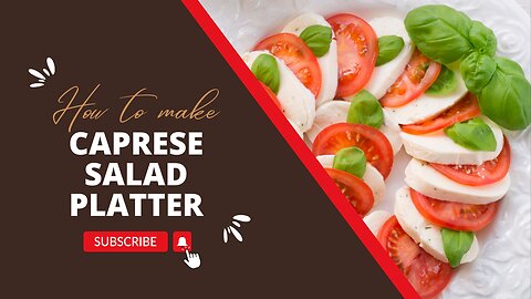 Caprese Salad Platter