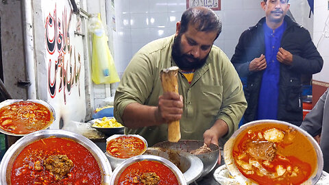 Monster Nalli Sound | Sikandar Gala Khan Nihari | Famous Street Food Kartarpura Rawalpindi