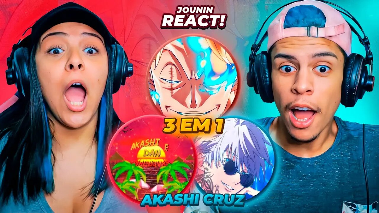 3 EM 1 AKASHI CRUZ | MALDIVAS ft. ÉoDan, MY WORLD & FÊNIX | [React em Casal] 🔥