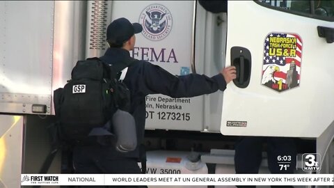 Nebraska Task Force 1 departs for Puerto Rico disaster response