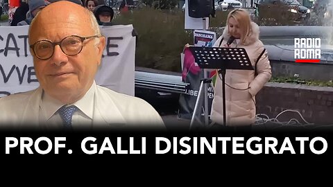 IL PROF. GALLI DISINTEGRATO CON SEMPLICI DOMANDE (con Elisabetta Stellabotte)