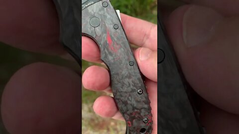 Demko knives AD20.5 with Red Matter carbon fiber scales and backspacer from Karbarize w/3V blade