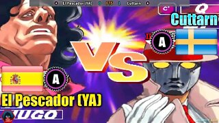 Street Fighter III 3rd Strike (El Pescador (YA) Vs. Cuttarn) [Spain Vs. Sweden]