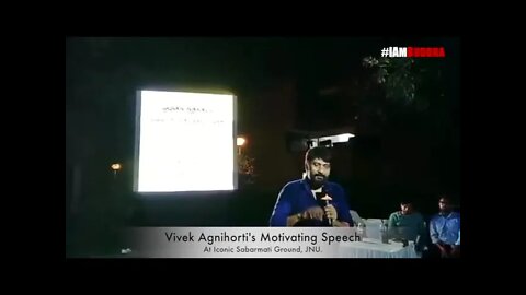 Vivek Agnihotri debunking the fake cow narrative on India