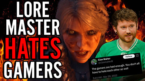 Witcher 4 Lore Designer EXPOSED As Another Activist Who HATES Gamers!!