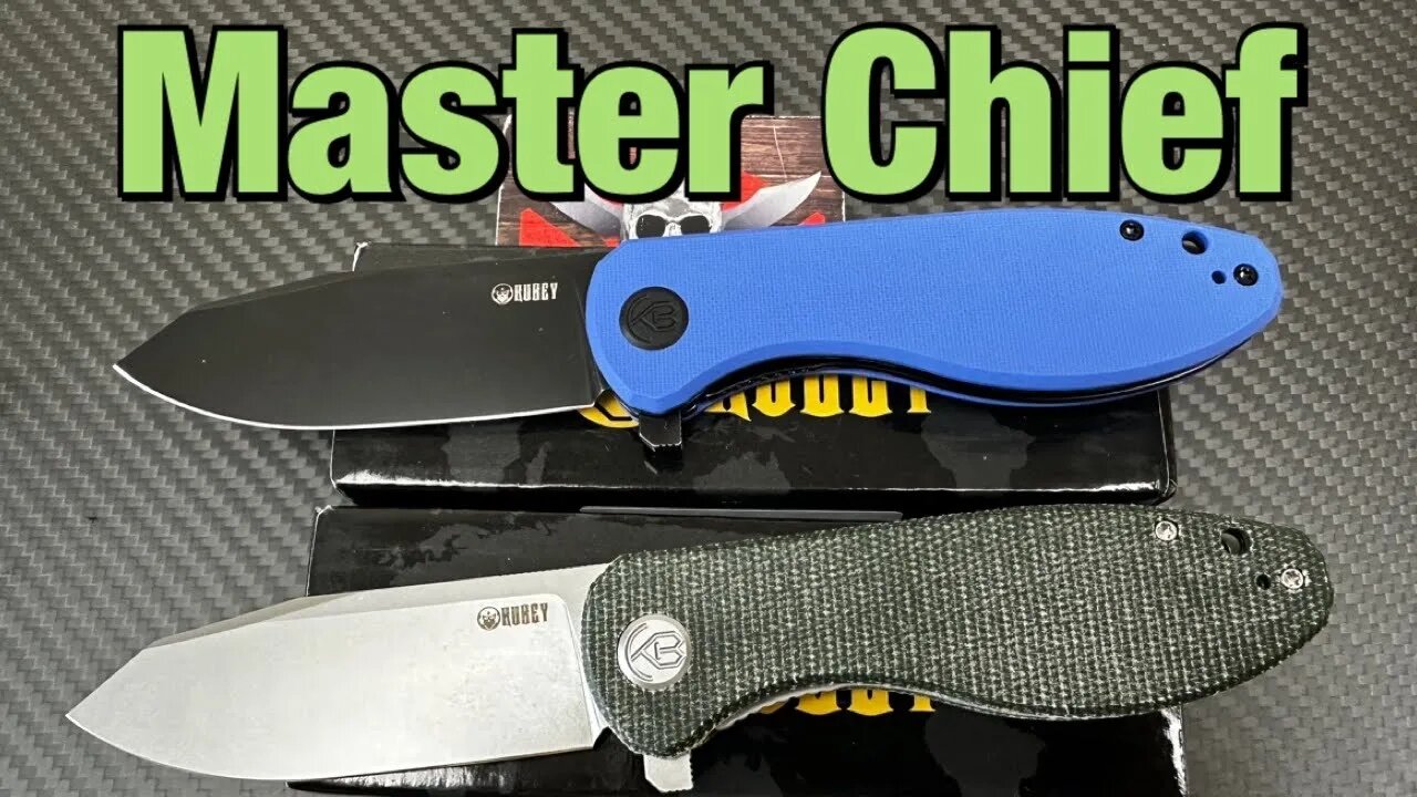 Kubey KU358 Master Chief ! Now in micarta and more !