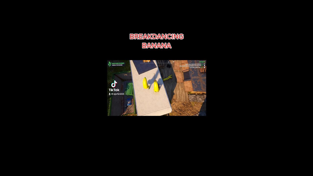 BREAKDANCING BANANA