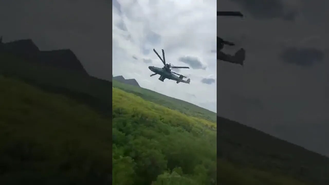 π·πΊπΊπ¦ Russian "Alligators" Ka-52 Are Flying Over The Donbass